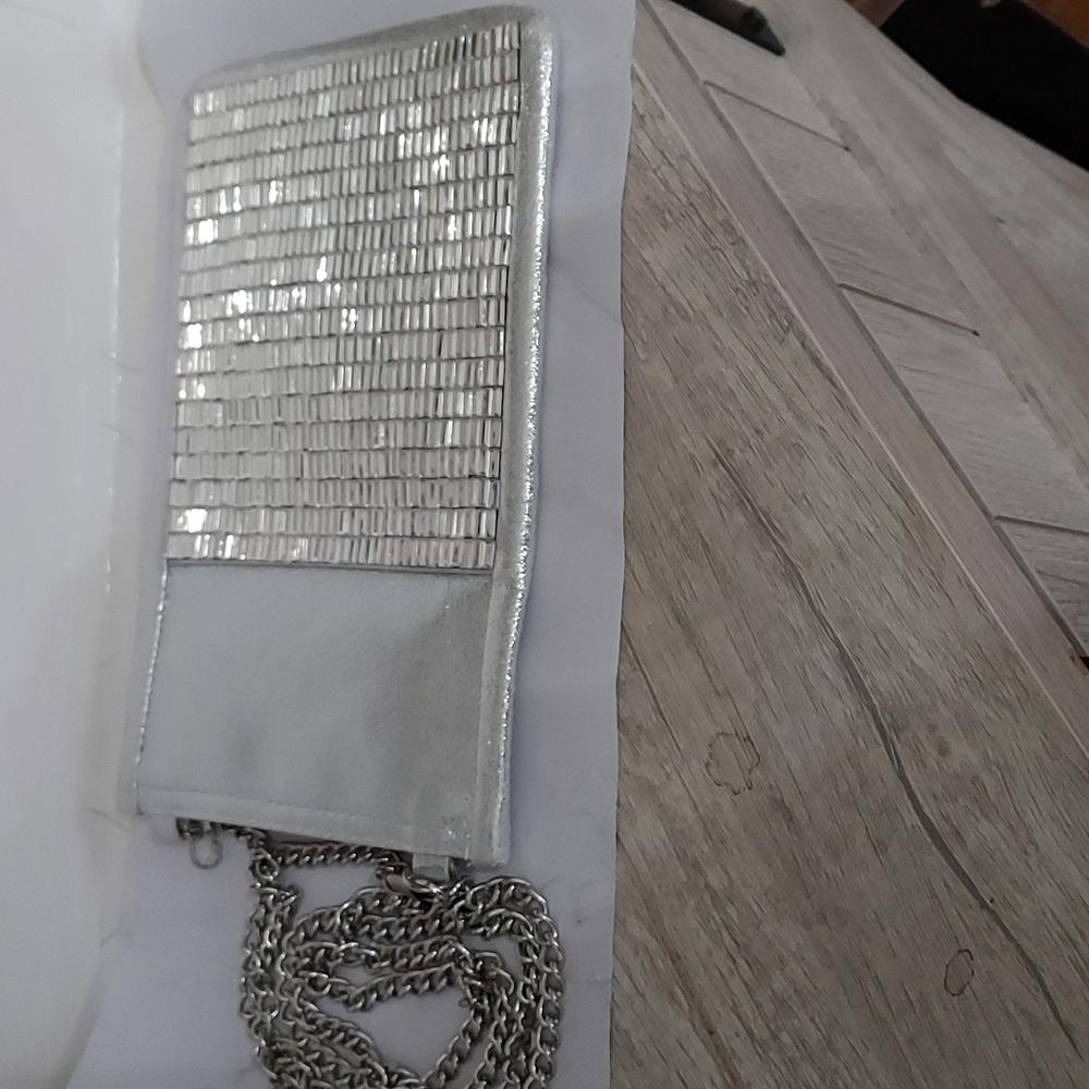 Nina silver Evening bag